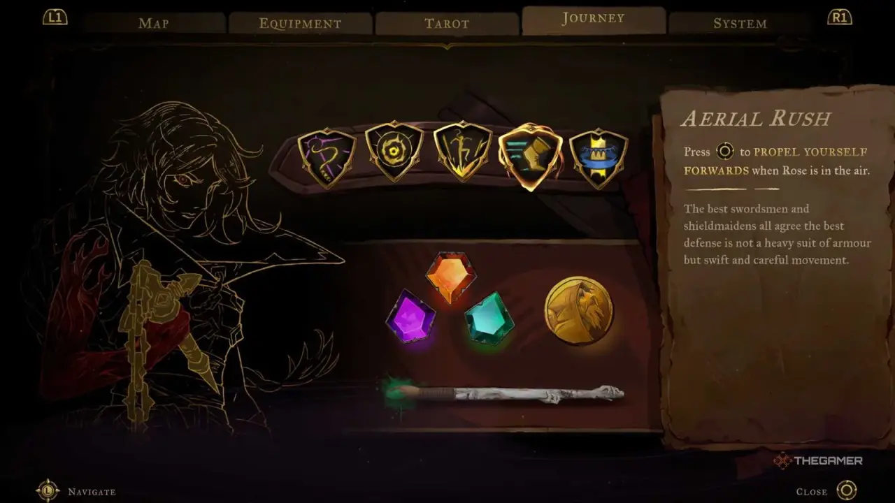 Aerial Rush ability description