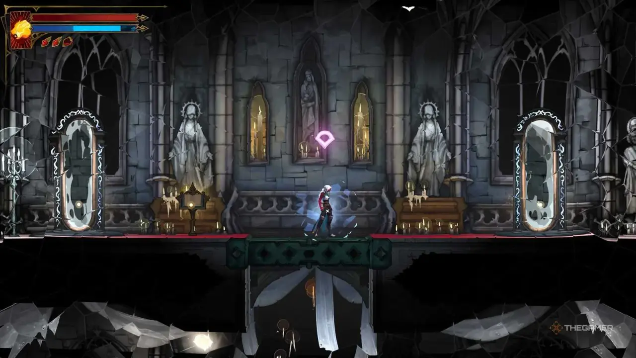 Mirror travel room in Belmonts Curse