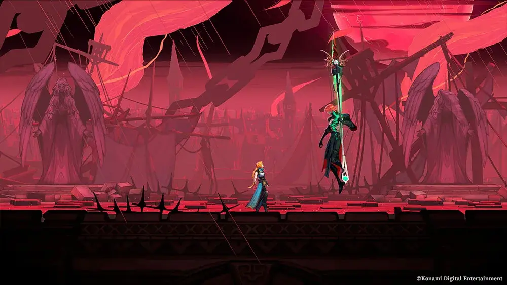Rose faces the spear-wielding Isaac